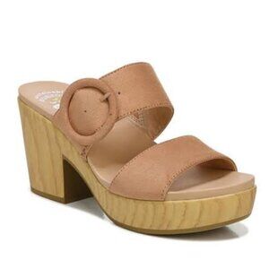 Dr. Scholl's Women's Bayside Block Heel Slide Sandal - 9.5M